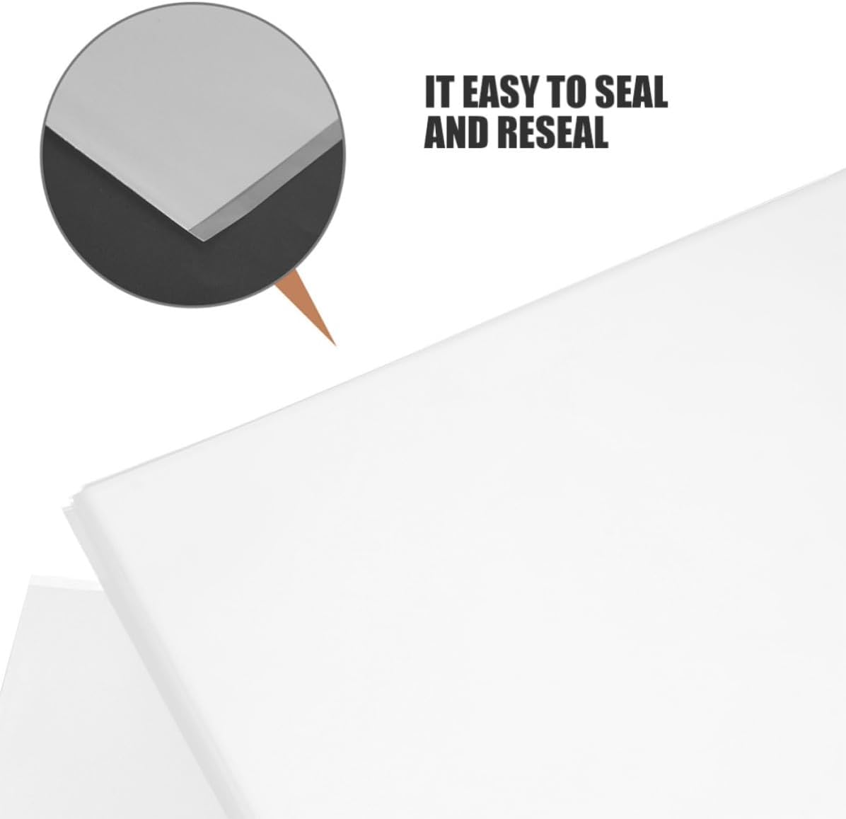 Vinyl Record Self Adhesive Covers 25pcs Plastic Outer Sleeves | Snug Fit for Vinyl Records, Album Protective Cover Format, Visibility, Media Storage Sleeves