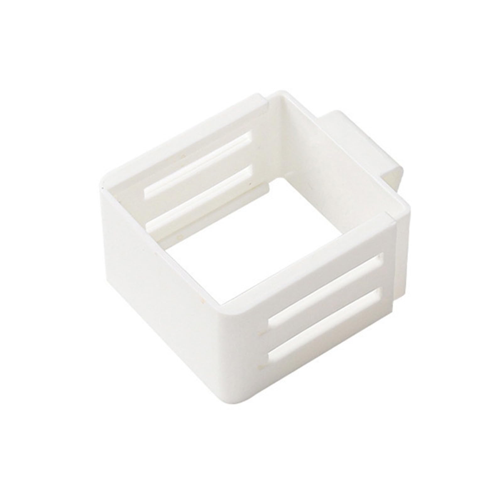 Glifora Refrigerator Door Organiser - Partitioned Storage Hanging Basket with Snap-On Telescopic Design, Fridge Rack for Sauces and Snacks