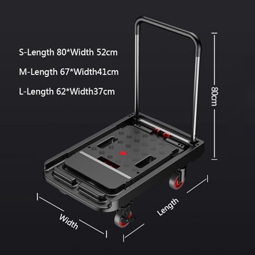Carretilla Plegable Plataforma Ligera y Portátil miniatura 2