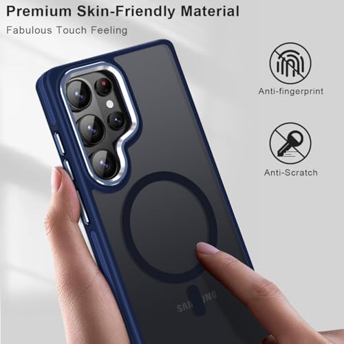 Image of MALEWOLF Magnetic Case for Samsung Galaxy S26 Ultra, Color Hybrid Cover