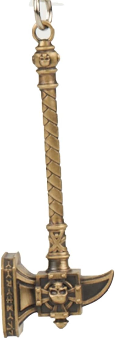 Starforged Compatible with Total War: Warhammer Ghal Maraz Caledor II Keychains Men's Gifts 1 PC