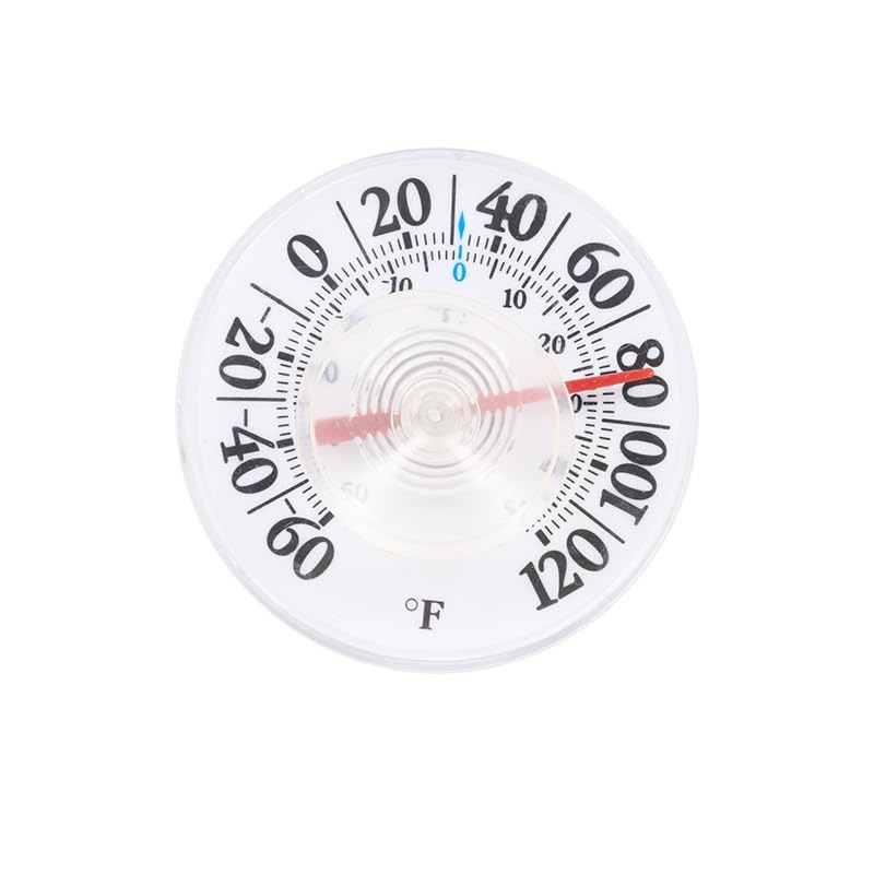 Outdoor Thermometer Temperature Measuring Sticker Wall Mounted Gauge