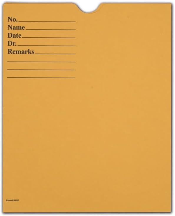 88315 Kraft X-Ray Envelopes 8 1/2 x 10 1/2