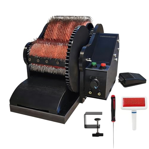0-56 RPM Electric Wool Carder