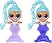 LOL Surprise Mermaids! Makeover Magic Baby Sisters 2 Pack with DIY Wearable Lip Gloss Makeup for You and Your Doll, Fun Water Play, Kids Gift Ages 4+