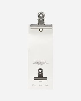 Monograph, Pegs, Silver.