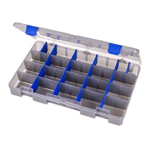 Flambeau Outdoors Zerust MAX 5007ZM Tuff Tainer - 36 Compartments and 18 Removable Dividers - 14.25" L x 9.125" W x 2" D - Fishing and Tackle Storage Utility Box