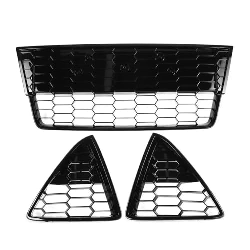 Grille avant de pare-chocs inférieure pour Focus MK3 protégeant le radiateur des débris de route