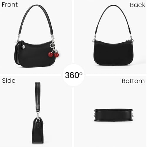Image of Shoulder Bag Purses for Women - Small Handbags PU Leather Shoulder Purse Trendy Designer Underarm Bags