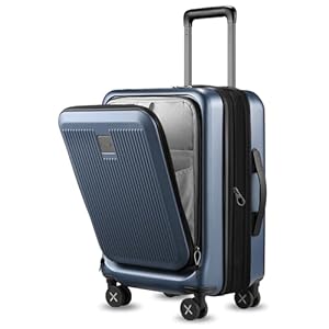 LUGGEX Carry on Luggage 22x14x9 Air...