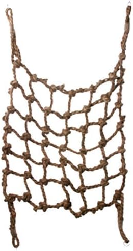 Bonka Bird Toys 51203 Medium Parrot Climbing Net Bird Toy 36 by 36 Inches cage Swing Ladder Hammock Large African Grey Macaw Cockatoo…
