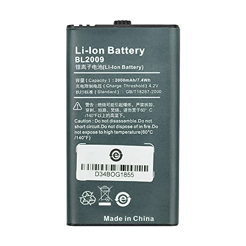 Vineyuan BL2009 3.7V 2000mAh Li-ion Battery for Hytera
