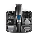 LIVOO DOS187 Rasierer Herren Elektrisch Bart Haare und Körper - Haarschneidemaschine Profi Akku - Haarschneider Längen einstellbar bis 12 mm - Rasierapparat Kabellos - Schnellladezeit 2 Stunden