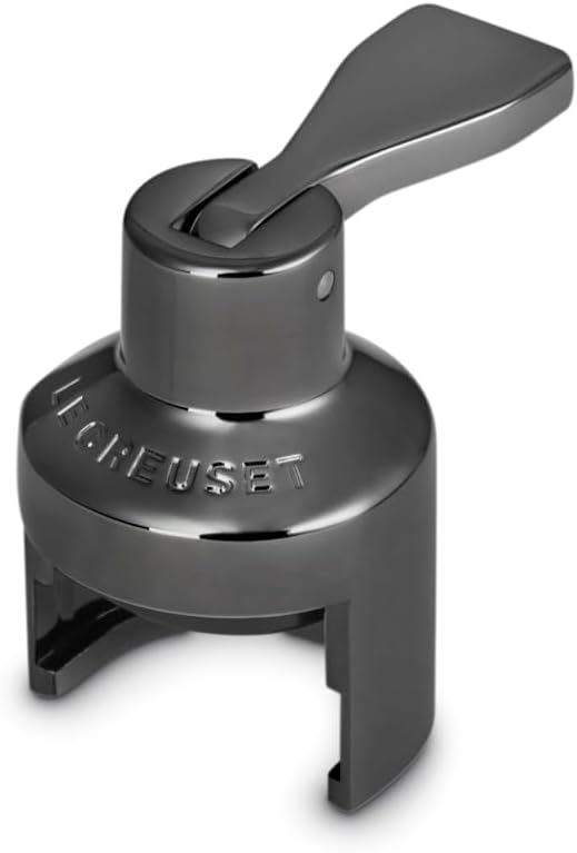 Le Creuset Champagne Crown Sealer, 2.25", Black Nickel