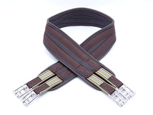 Sports English AirFoam Cushion Shaped Girth - Brown (48)