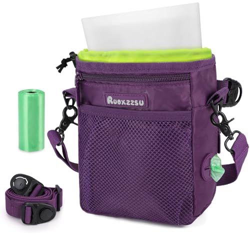 Ruoxzzsu Bolsas de Golosinas para Perros Bolsa Premios Perro Bolsa Chuches Perro Bolsa Premios Perro Adiestramiento Bolsa de Entrenamiento para Perros Bolsa de Silicona