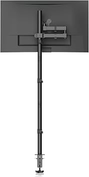 Monitor Mount Single Fully Adjustable Arm Monitor Arm Fits One Screen 13-32 inch 22lbs for Computer Screen 13 15 17 19 20 22 23 24 26 27 30 32 inch VESA 75 100 MD71221