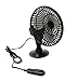 All Ride Auto Ventilator 12 Volt mit Saugfuß, Zigarettenanzünder-Stecker, Anschlusskabel 2 m, 5,5'',