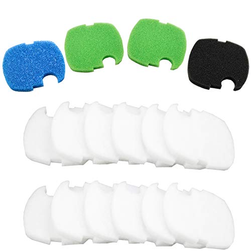 AQUANEAT Canister Filter Pads for SUNSUN HW-402B/505B Generic Compatible Sponges Floss Foam Aquarium