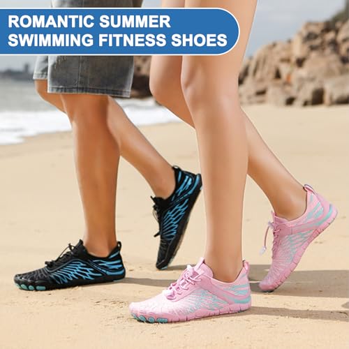 Barefoot Shoes Women Men - Breathable Wide Toe Non Slip Water Footwear Wear-Resistant Comfy Beach Shoes2
