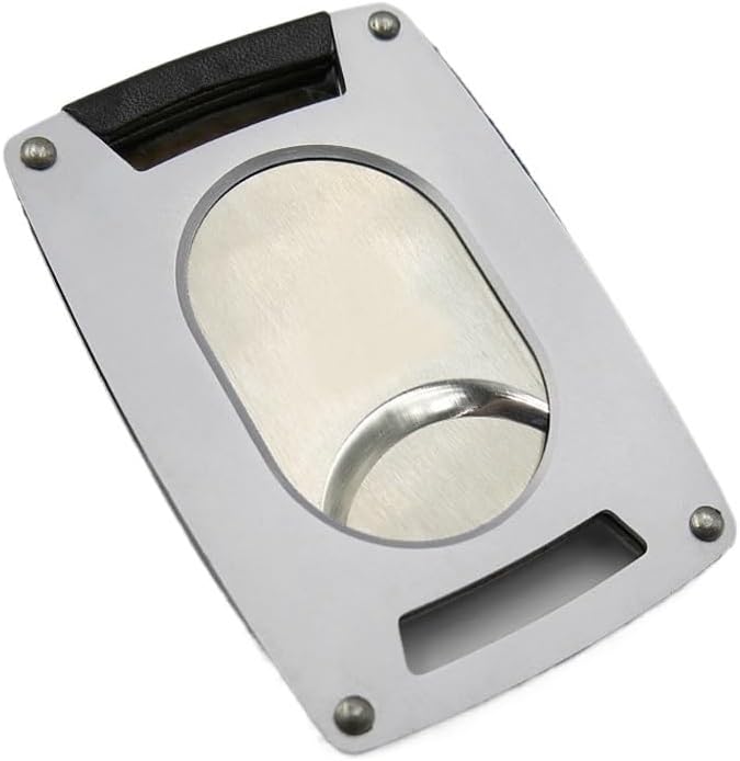 Cigar Cutter Stainless Steel Double Edge Scissors Slicer Portable Metal Smoking Accessories Tool