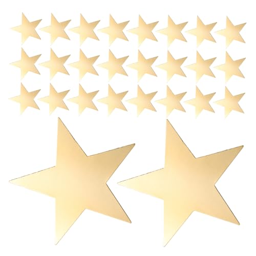 Recortes de estrellas con brillo premium para decoración elegante de eventos y bodas 2