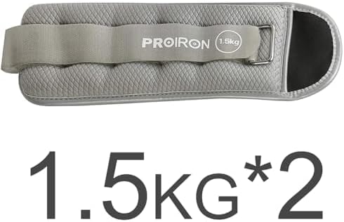 PROIRON Súlyzott Csuklócsalád és Lábsúly Készlet 0,5-2 kg Edzéshez