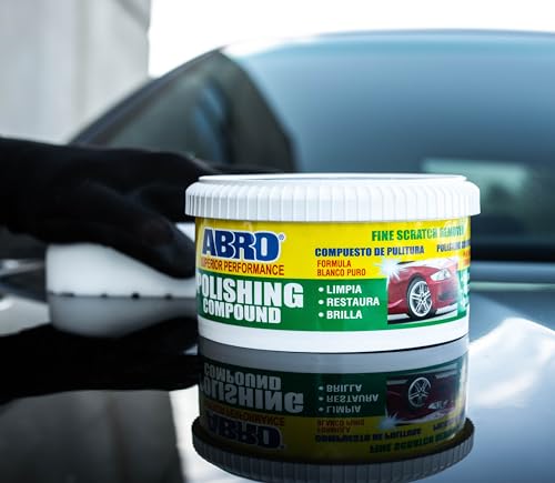 ABRO-Superior-Performance-Polishing-Compound-10-oz-High-tech-Shine-Restorer-for-Oxidized-Finishes-Swirl-Scratch-Remover-Smooths-Reflects-Clean-Restore-Shine