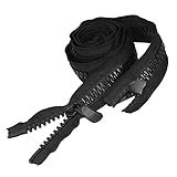 Two Way Separating Jacket Zipper, Hard Plastic Polyester Super Large Open Zipper for DIY Sewing Tailor Crafts Bags Tents (366cm)