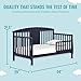 Dream On Me Dallas Toddler Day Bed in Navy Blue, 55x29x31.5 Inch (Pack of 1)