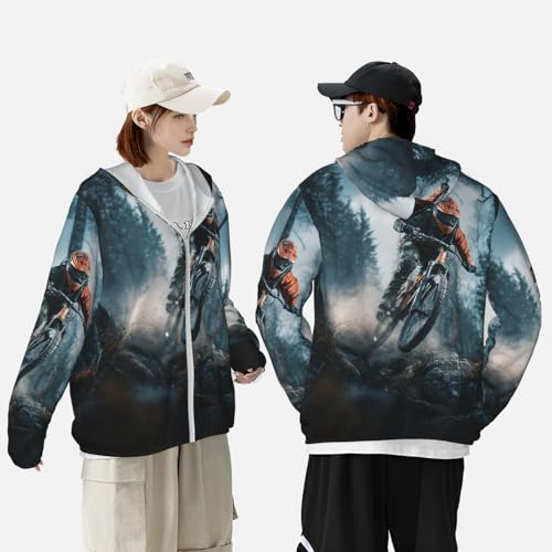 Chaqueta con Capucha y Protección Solar UPF 50+ miniatura 4