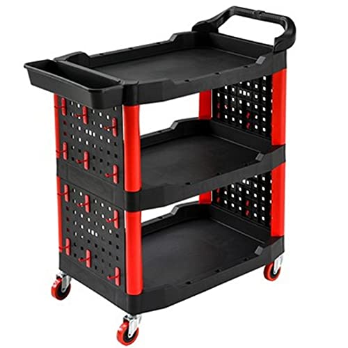 Przenośny wózek narzędziowy dla mechaników, z detalami na butelkę samochodu Sto Rack nizer, wózek serwisowy ławka robocza t do napraw i mycia samochodów