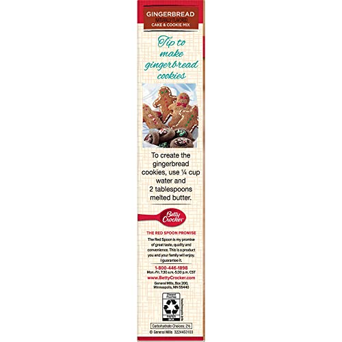 Betty Crocker Gingerbread Cake & Cookie Mix - 14.5 Oz - 2 Pk #TOP4