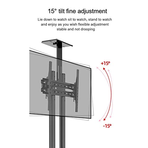Soporte Universal para TV con Ruedas y Altura Ajustable miniatura 2