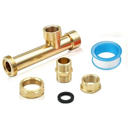 Brass Water Heater Expansion Tee, 3/4 in NPT