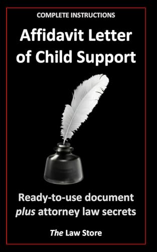 Affidavit Letter Of Child Support: Ready-to-use, legally binding, fill-in-the-blanks law firm template with instructions.