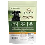 BJ'S RAW PET FOOD Freeze Dried Vitality Complete Mix Protein Rich Nutritious Meal for Optimal Health Made in USA, 14-Ounce
