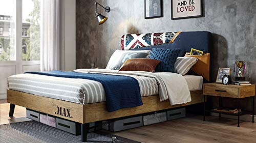 AMJ Foldable Underbed Bags - Pack of 2, Transparent Zip Lid Under Bed Storage Bags for Bedroom Wardrobe, Washable, Dark Gray