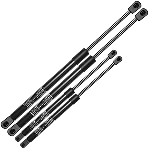 A-Premium Lift Supports Shock Struts Replacement for Chevrolet Suburban Tahoe Yukon Cadillac 1999-2006 4-PC Set (Tailgate+Rear Window)