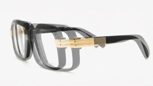 1980年代HIPHOPoldschoolカザール607 Amazon.com: Cazal CAZAL VINTAGE 607 BLACK Black Gold 56/18/140