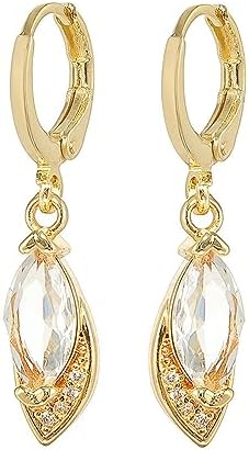 Yazilind Orecchini Lunghi Asimmetrici A Goccia | Grandi E Leggeri, Design Moderno, Per Donna E Ragazza, Regalo Compleanno - 6
