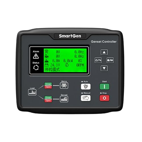 DWFSKZKV HGM6120N Auto Start Generator Controller Brushless Electric Circuit Board Genset Control Module Motorcycle