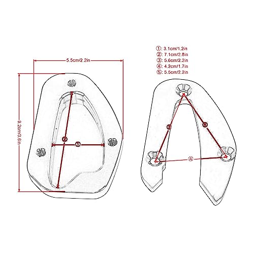 Plaque d'extension béquille CBR1000RR SP1 support moto 2017-2021