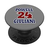 Powell Giuliani 2024 Sporty and Patriotic Graphic Design PopSockets PopGrip: Swappable Grip for Phones & Tablets