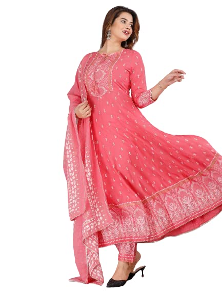 Flared Anarkali Kurta Set