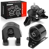 A-Premium Engine Motor and Transmission Mount Kit Compatible with Hyundai Sonata 2006 2007 2008 2.4L 3.3L, 3-PC Set, Replace # 218103K850, 218103L500