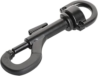 ERINGOGO Saxophone Strap Hook Flag Clips for Small Flags Swivel Hook Key Chain Hooks Strap Hooks Dog Leash Clip Detachable Snap Hook Swivel Clasp to Rotate Belt Clip Iron Musical Instrument