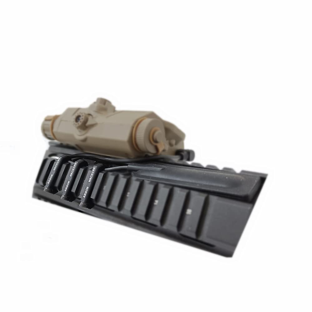 HWZ 3 unids táctico metal carril cubierta cable clip sistema de gestión modular linterna cola Picatinny carril cubierta Caza Accesorios