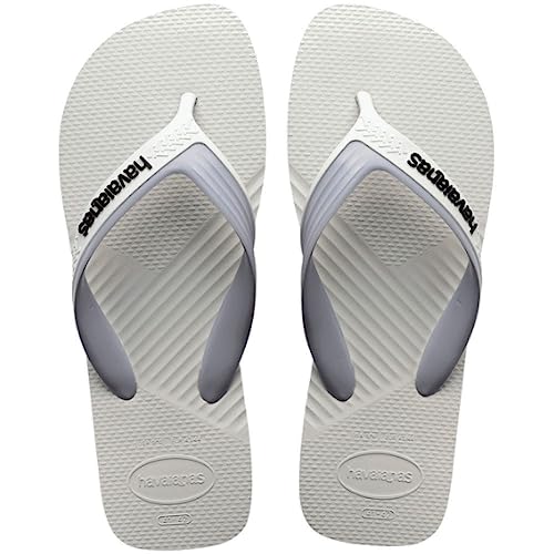 SANDALIAS HAVAIANAS DUAL n° 43/44 BRANCO/CINZA GELO