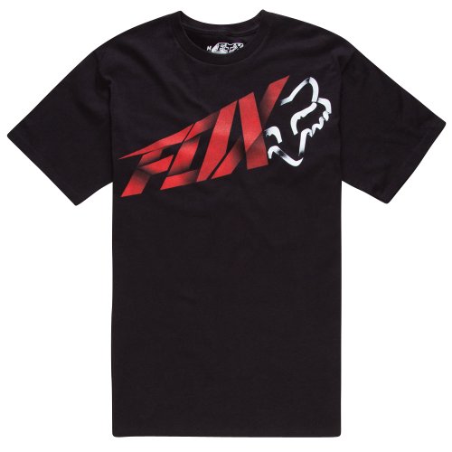 Fox Men's Riptide Short Sleeve T-Shirt, Black, X-Large